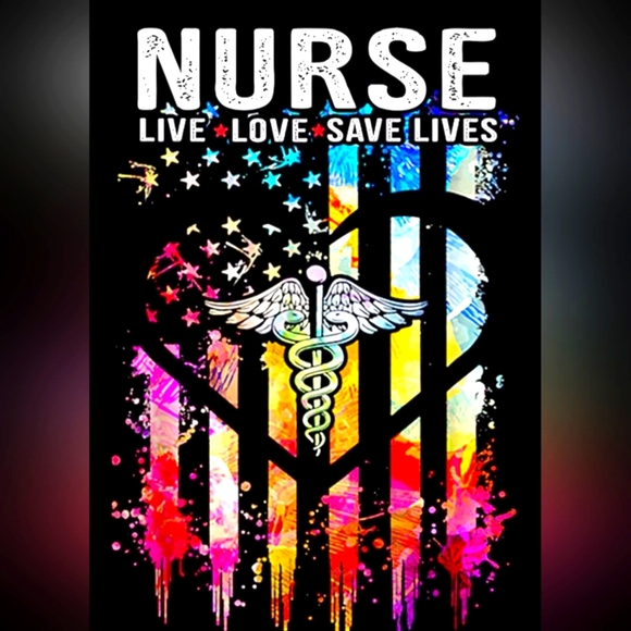 🩺❤️Nurse First Responder RN Double Sided Garden Flag 12" X 18" Fade Resistance - Picture 1 of 10